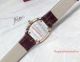 2017 Copy Cartier Baignoire Gold Silver Face Brown Leather Strap 25mm Watch (6)_th.jpg